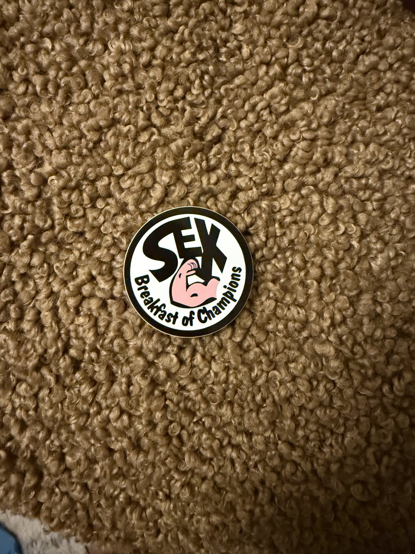 SEX BREAKFAST OF CHAMPIONS FREE STICKER!