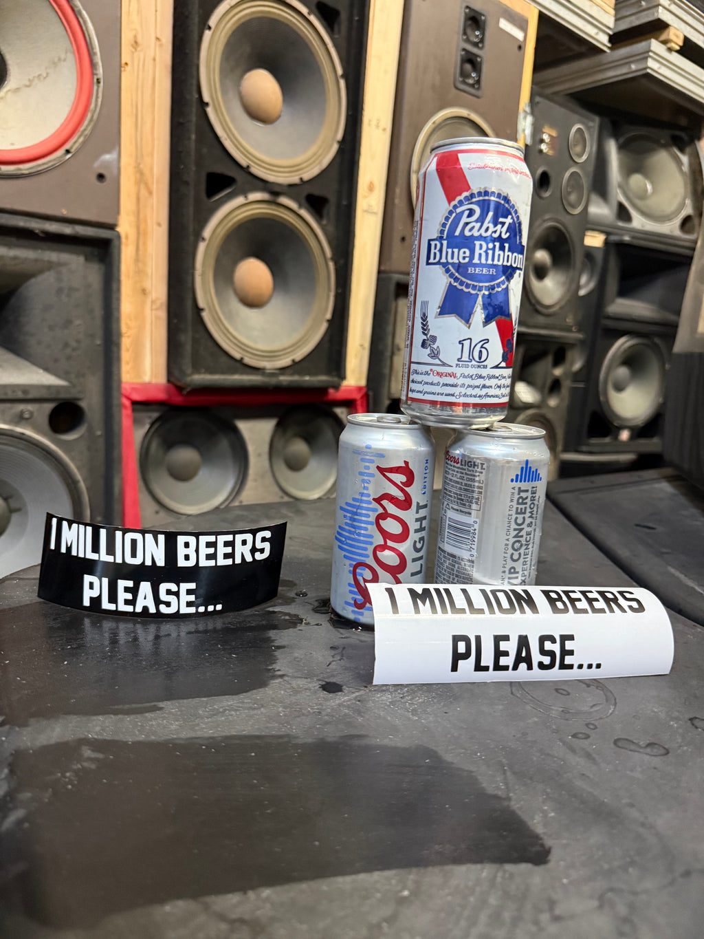 ONE MILLION BEERS FREE STICKERS!