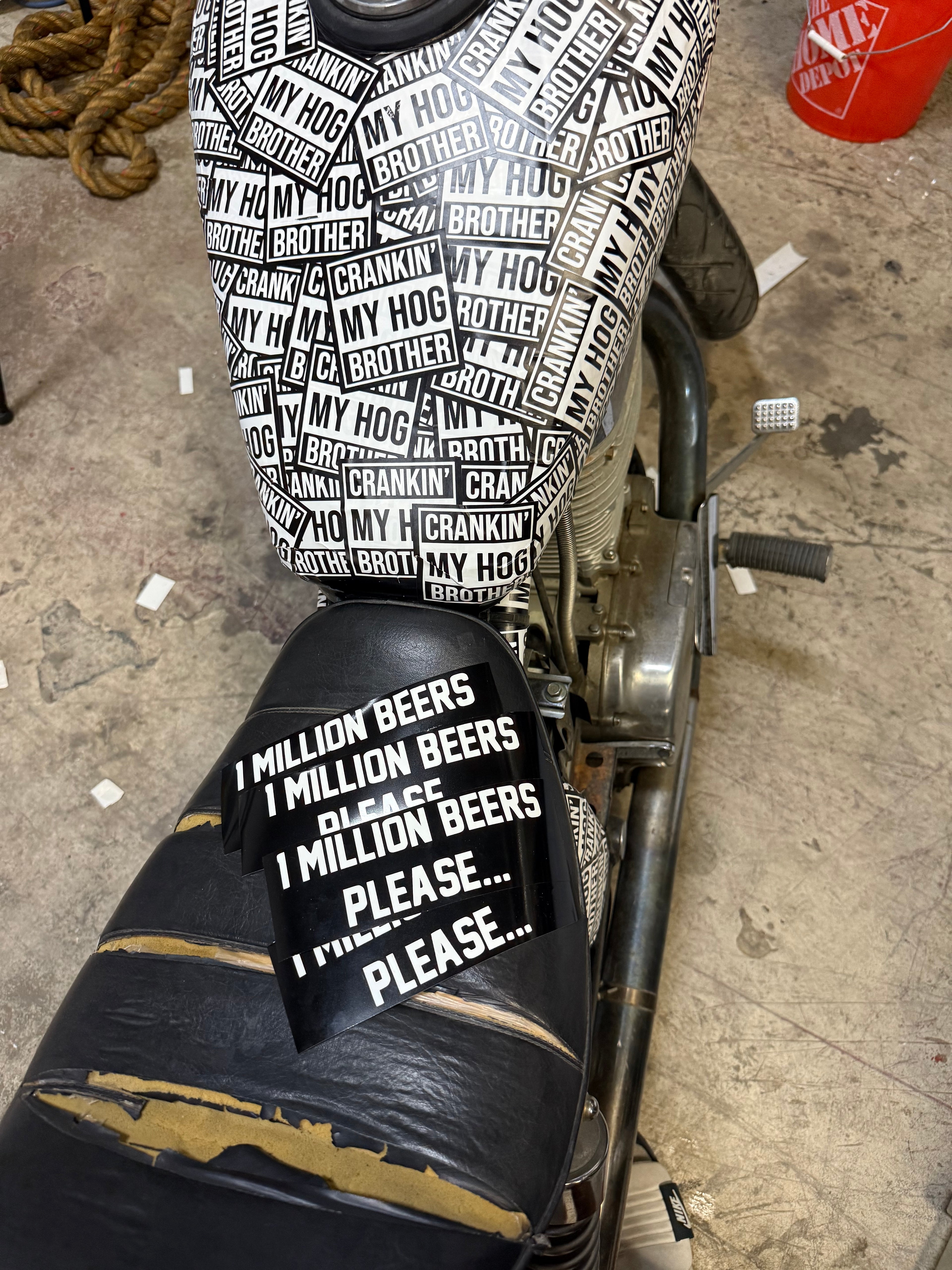 ONE MILLION BEERS FREE STICKERS!