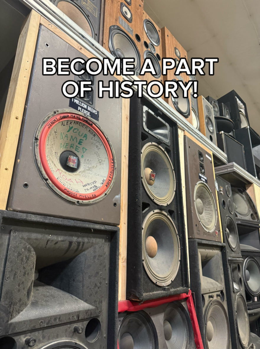 GET YOUR NAME WRITTEN ON THE WALL OF SOUND