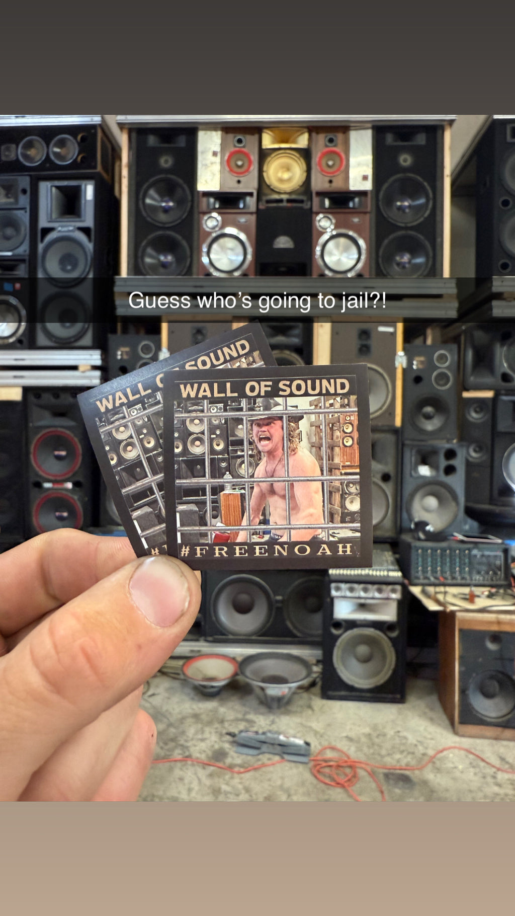 FREE NOAH STICKER! ALL PROCEEDS GO TOWARDS THE BAIL FUND