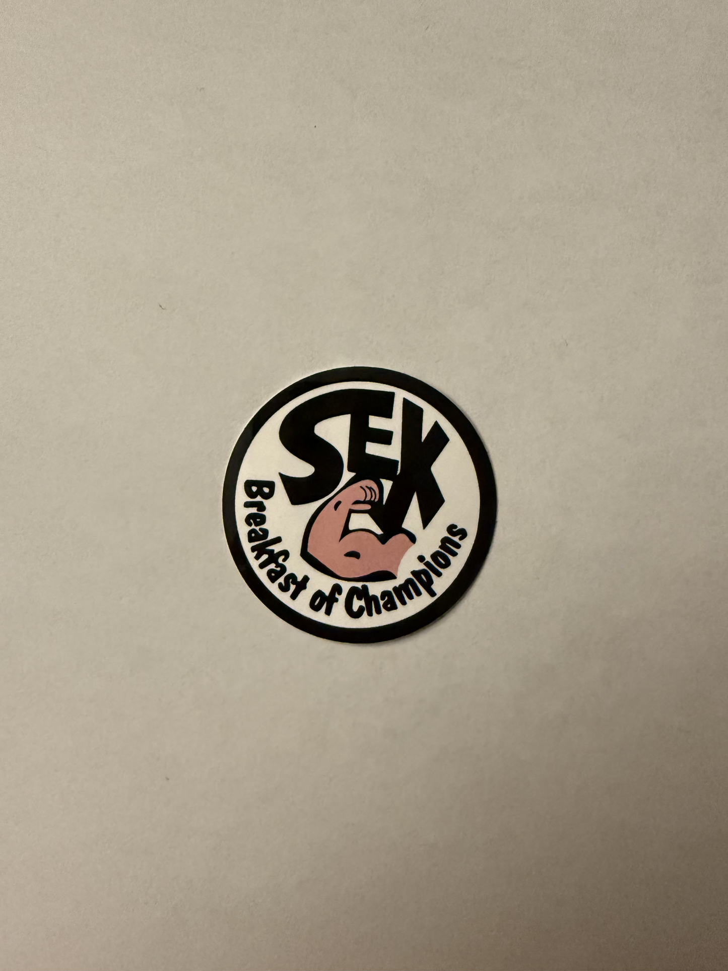 SEX BREAKFAST OF CHAMPIONS FREE STICKER!